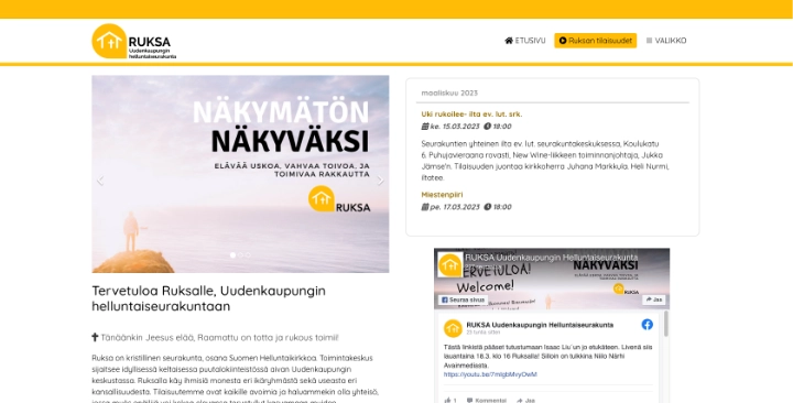 Uudenkaupungin helluntaoseurakunnan kotisivu